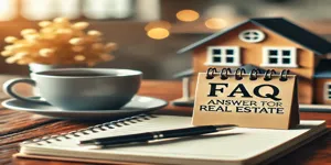 Real estate FAQ desk setup